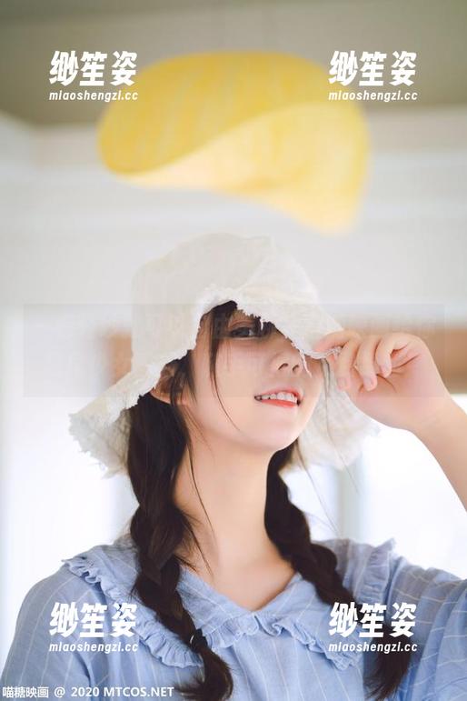一卷轻纱就可以自由美聊，喵糖映画给你马尾少女图册，随手可得的免费福利！