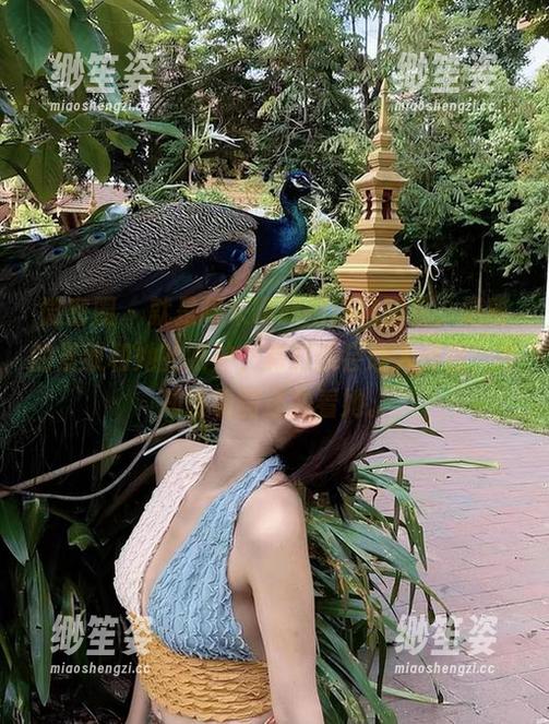 就是阿朱啊 微密圈 - 就是阿朱啊旅拍精选图包,迷离的景致和她的眼神,有时候会让人停住,不知该看图还是看她。
