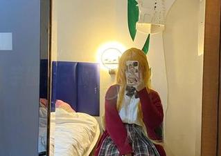 看好！芋圆侑子的短裙高清cos要来了！
