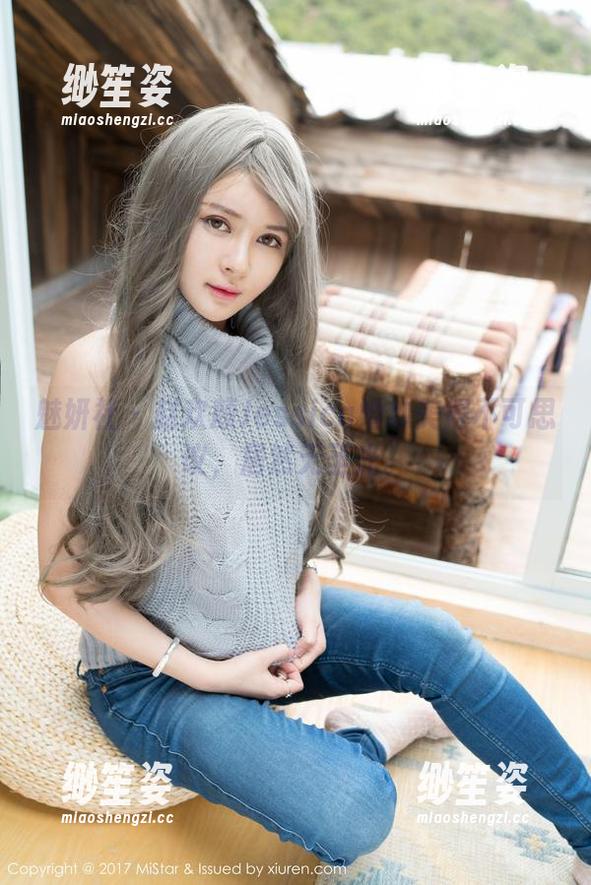 魅妍社 - 赵欢颜Jessica婚纱美得不可思议，居然无圣光。